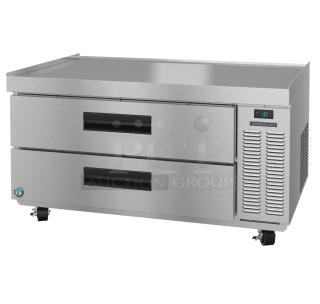 BRAND NEW SCRATCH AND DENT 2023 Hoshizaki CR49A Commercial 2 Drawer Chef Base Cooler, 115V, 1 Phase, pristine condition.