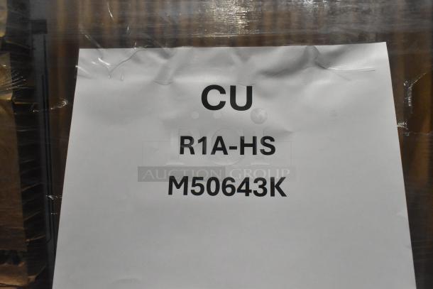 Brand new Hoshizaki R1A-HS cooler, 2023 model, two half-size doors, 115 volts, 1 phase. Scratch and dent condition.