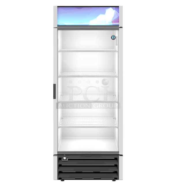 Brand new 2024 Hoshizaki RM-26-HC single door cooler, scratch and dent. 115V, 1 phase, commercial grade, spacious interior.
