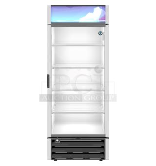 Brand new 2024 Hoshizaki RM-26-HC single door cooler, scratch and dent. 115V, 1 phase, commercial grade, spacious interior.