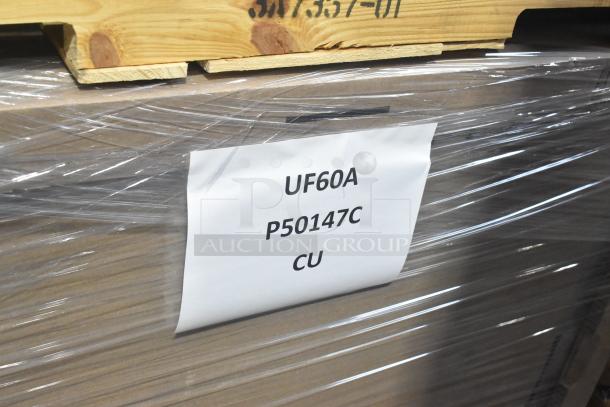 Brand new Hoshizaki SD-271 undercounter freezer, model UF60A. Features dual doors, 115V, 1 Phase. Scratch and dent condition.