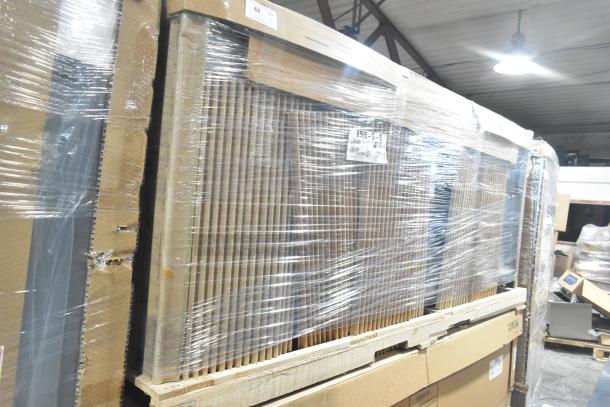 Brand new 2022 Hoshizaki BB95-G-S 3-door back bar cooler in packaging. Scratch and dent condition, 115V, 1 phase.