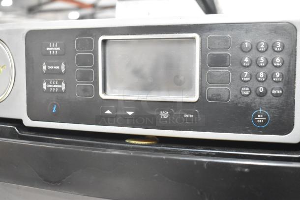 Turbochef Encore 2 commercial rapid cook oven; electric, countertop, 208/240V, 1-phase, touch controls visible.