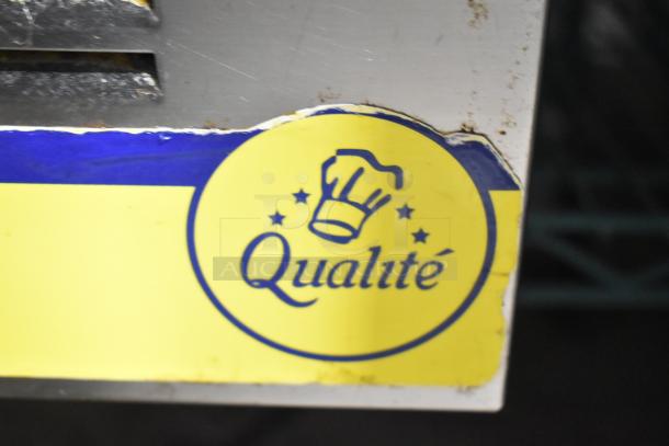 Qualite RDFW-1200NP Commercial Food Warmer, 120V, 1 Phase, stainless steel, visible logo, good condition.