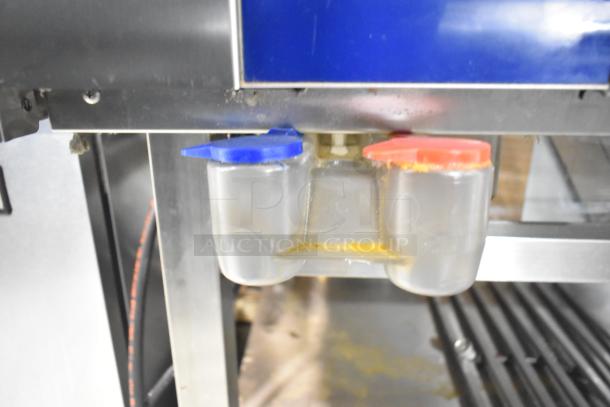 Electrolux Air-o-convect Touchline commercial convection oven, model 9F92225200, on a stand with commercial casters.