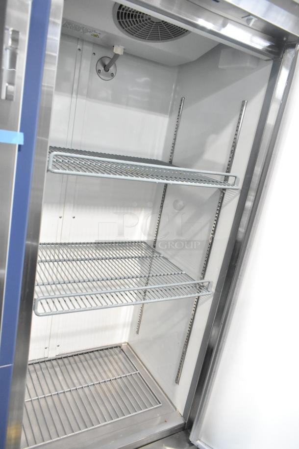 2023 Motak MSD-1DF-BAL-19-X commercial single door reach-in freezer, 115V, 1 phase, stainless steel, excellent condition.
