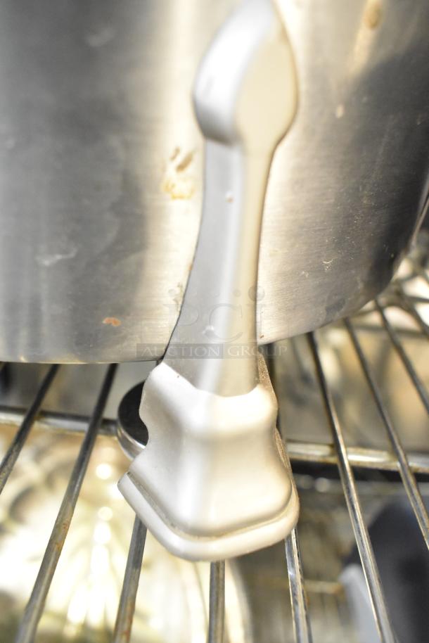 Sephra CF27 Countertop Fountain base detail, silver finish. Model CF27, operates at 115 volts, 1 phase.