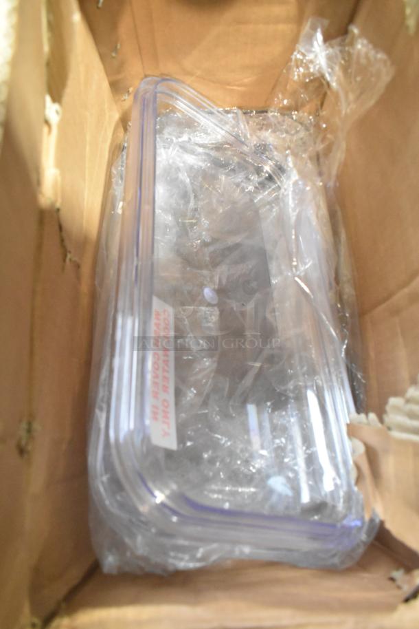 Brand new Crathco 385600907 LV600907 double 5-gallon beverage dispenser bowl and drip tray in box, slight cosmetic scratches.