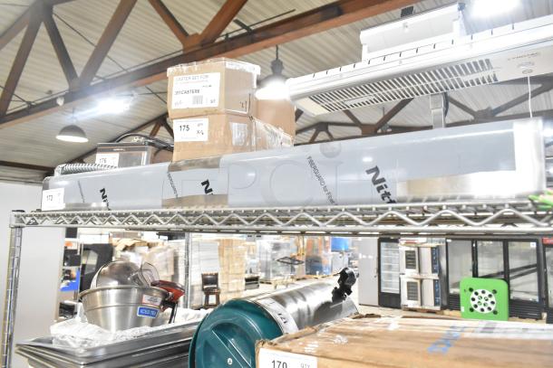 BRAND NEW SCRATCH AND DENT Hatco GRNM-42 Heat Lamp, Tubular Metal Heater Rod, 208 Volts, 1 Phase, labeled "Nitrex".