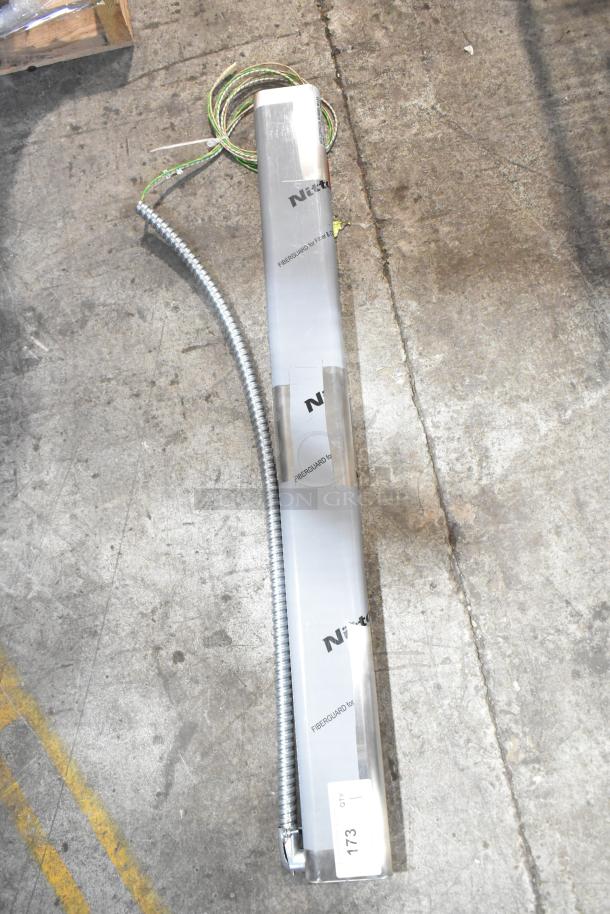 BRAND NEW SCRATCH AND DENT! Hatco GRNM-42 Heat Lamp with Tubular Metal Heater Rod, 208V, 1 Phase. Factory packaging visible.