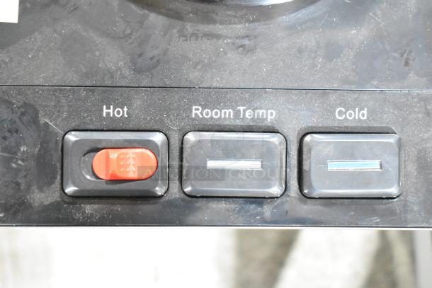 Avalon A11-CTTL countertop water cooler controls for hot, room temperature, and cold settings.