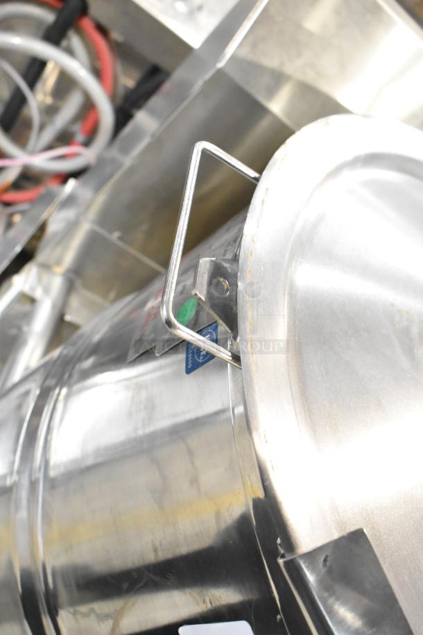 Groen TDH-48C 12 Gallon Steam Kettle, manual tilt, natural gas, 52,000 BTU, stainless steel, excellent condition.