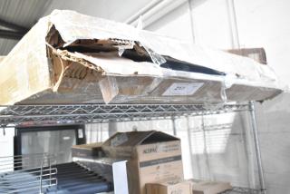 BRAND NEW SCRATCH AND DENT Avantco 2240057201 sliding door, compatible with BCD-72-SB and BC-72-SB display case, in damaged packaging.