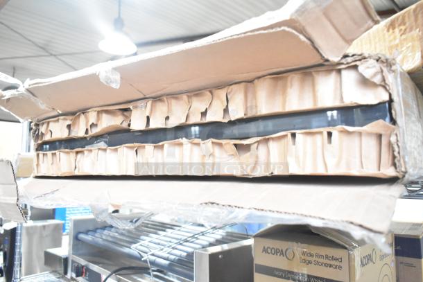 Brand new Avantco sliding door for BCD-72-SB bakery case, in original packaging, visible box wear, undamaged door.