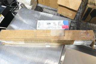 Brand new Avantco 177DPO18STK stacking kit box and Zurn Elkay 51300C filter box. Scratch and dent condition.