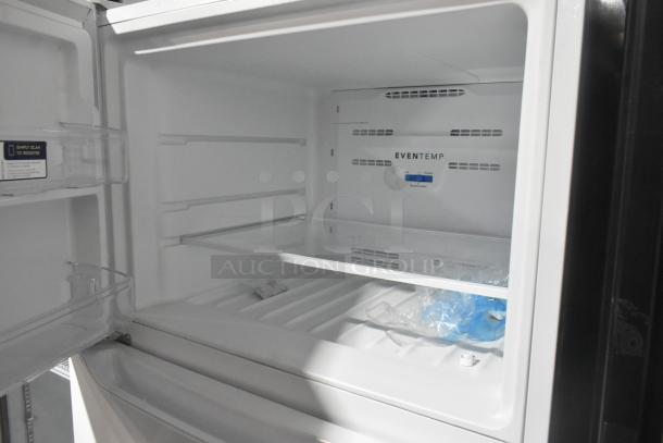 Brand new Frigidaire FFTR2045VWD cooler with freezer, 2025 model. Features EvenTemp technology, 115 volts, 1 phase. Scratch and dent condition.