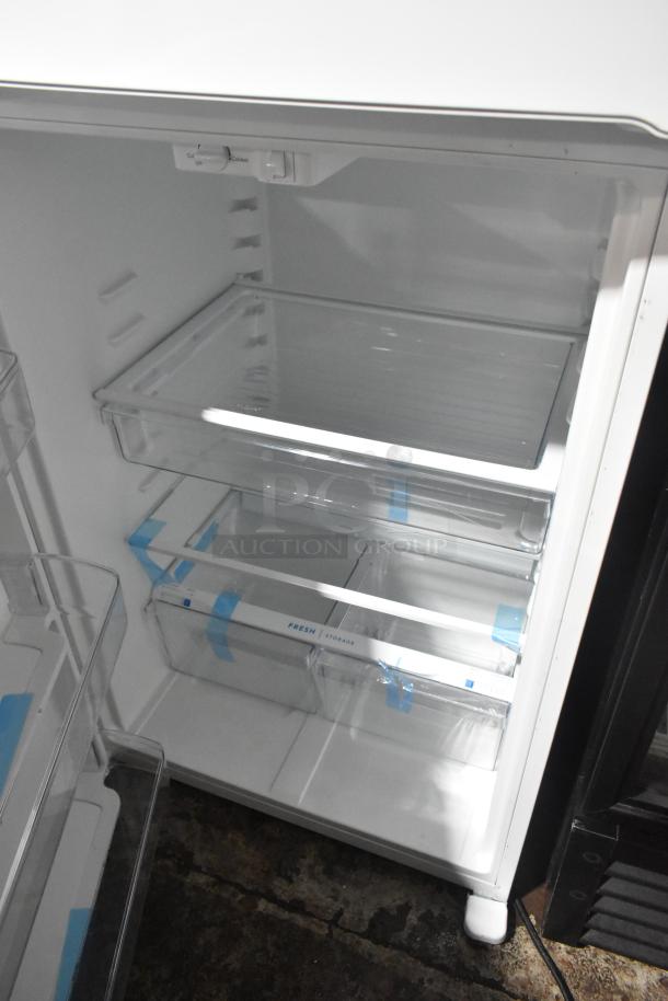 Frigidaire 2025 FFTR2045VWD cooler with freezer, brand new with minor scratches and dents, 115 volts, 1 phase.