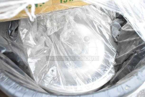 29 boxes of WNA APB320DM Caterline Pack n Serve plastic bowls and lids, visible in plastic wrap, in new condition.