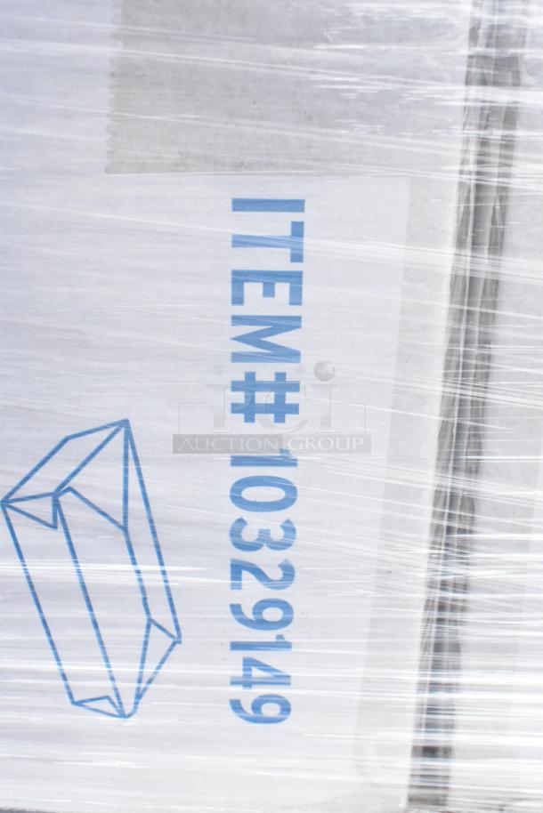 27 boxes of Singer 10329149 #2 folded takeout containers, new, with scratch and dent, 7-3/4"x5-1/2"x1-7/8".