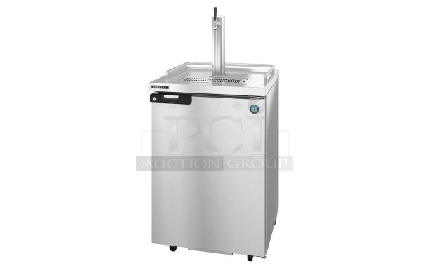 Brand new Hoshizaki DD24-S kegerator, 2025 model. One tap, steel finish, commercial quality; 115V, 1 Phase. Scratch and dent condition.