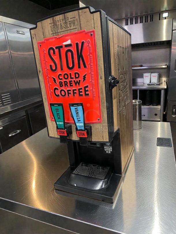 Outstanding condition STōK Cold Brew Coffee dispenser by Creamiser Products, Model 230, 110V, single phase, fully tested.