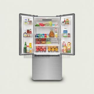 Brand new KoolMore KM-RERFDSS-18C French door refrigerator, 18.4 cu. ft, stainless steel, UL listed, flawless condition.