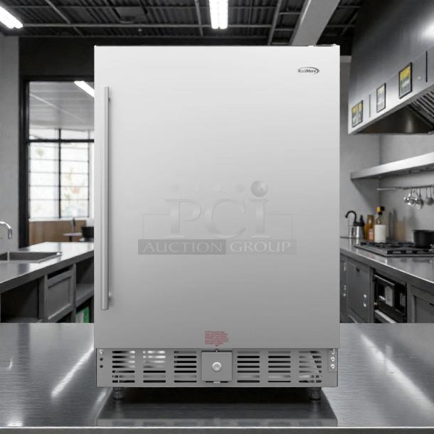 KoolMore KM-BIR5C-SS built-in refrigerator, stainless steel, 5 cu. ft., brand new, premium condition.