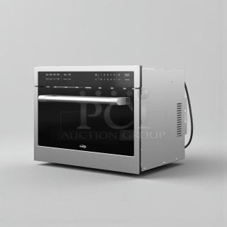 Brand New KoolMore FLW-3CWH Commercial Front-Load Washing Machine, 3.0 Cu. Ft., UL Listed, Model KM-CWO24-SS.