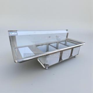 Brand new KoolMore SC121610-16L3 commercial stainless steel prep table, cold food well stand, NSF certified, never used.