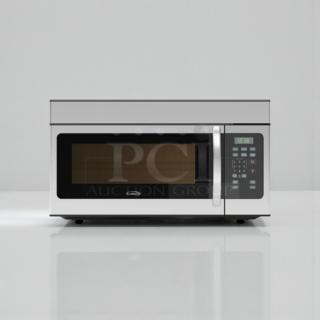 Brand new KoolMore KM-MOT-1SS over-the-range microwave, stainless steel, 1.6 cu. ft., UL listed, in original box.