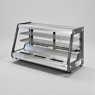 Brand new KoolMore CDC-7C-SS 48" countertop bakery display refrigerator, 7 Cu. Ft., ETL listed, in original box.