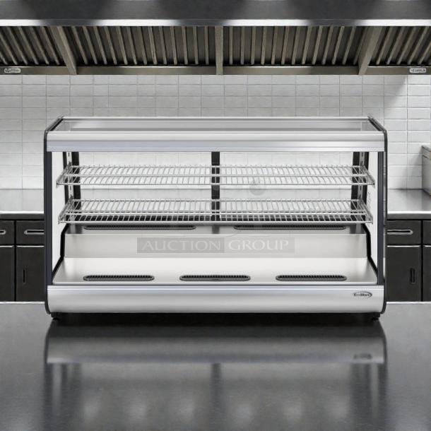 Brand new KoolMore CDC-7C-SS 48" countertop bakery display refrigerator, 7 Cu. Ft., ETL listed, never used, original box.