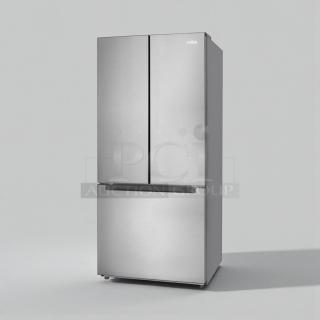 Brand new KoolMore KM-RERFDSS-18C stainless steel French door refrigerator, 18.5 Cu. Ft., Energy Star, never used.