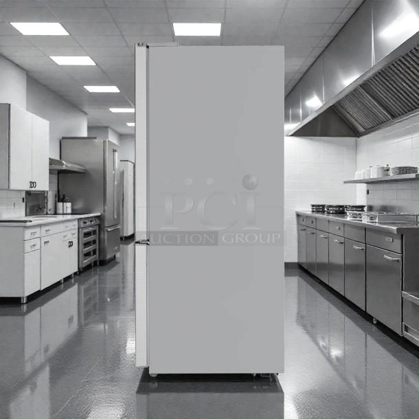 KoolMore KM-RERFDSS-18C Stainless Steel French Door Refrigerator, 18.5 Cu. Ft., Energy Star, new, in original box.