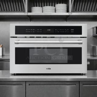 Brand new KoolMore KM-CWO30-SS 30 in. built-in microwave with convection oven and air fryer, 1.6 cu. ft., UL certified.