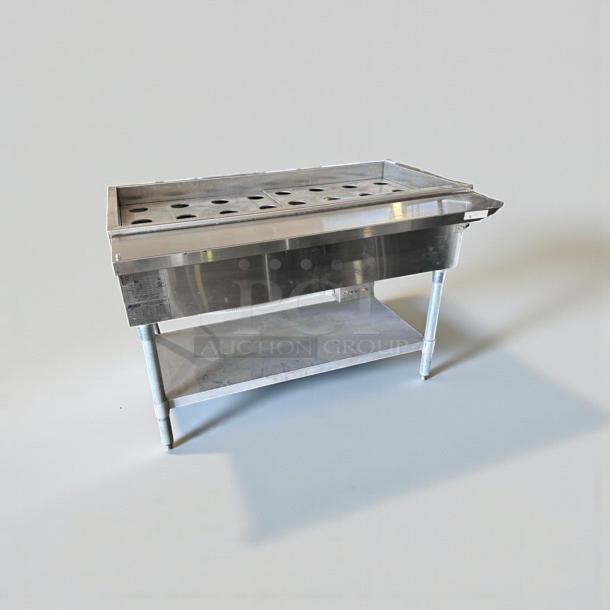 Eagle Group WT3-240 stainless steel steam table, 72", superior condition, UL & NSF listed, fully tested, operational.