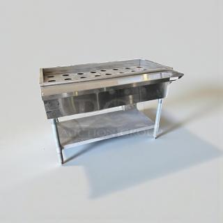 Eagle Group WT3-240 stainless steel steam table, 72", superior condition, UL & NSF listed, fully tested, operational.