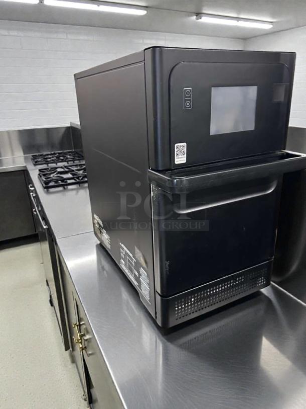 Merrychef high-speed oven, touchscreen control, model MER-L-OVN-0368, top-tier condition, fully tested and operational.