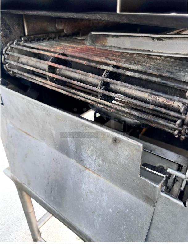 Duke FBB-NC-120 commercial gas conveyor broiler, Burger King model, premium condition, UL Listed, tested operational.