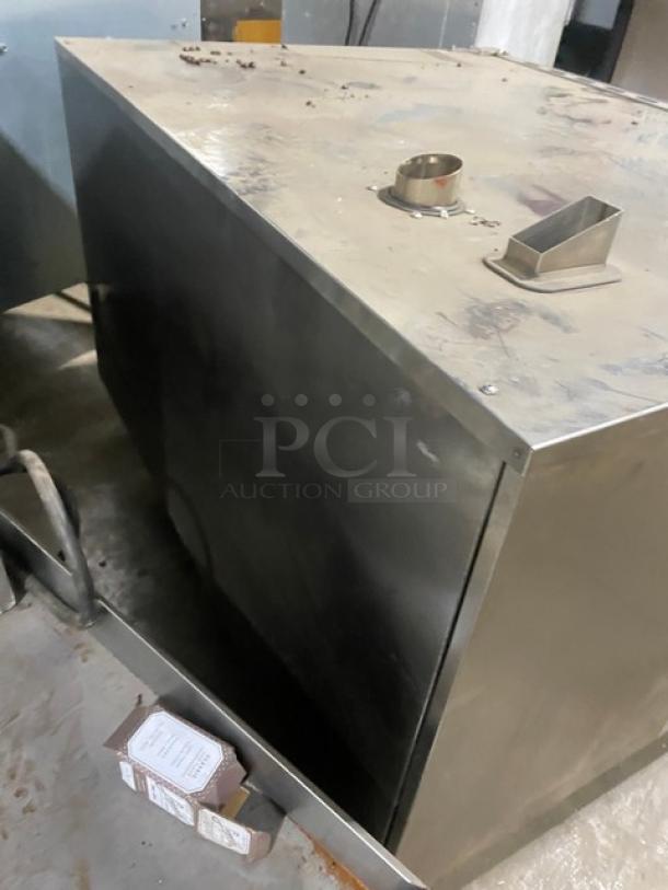 Electrolux Air-O-Convect combi oven, model AOS062GKP1, stainless steel, with touch controls, on legs, wired rack included.