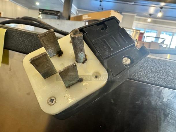 Star Ultramax Electric 36" countertop griddle in used condition, showing a power cord with a 3-prong plug.