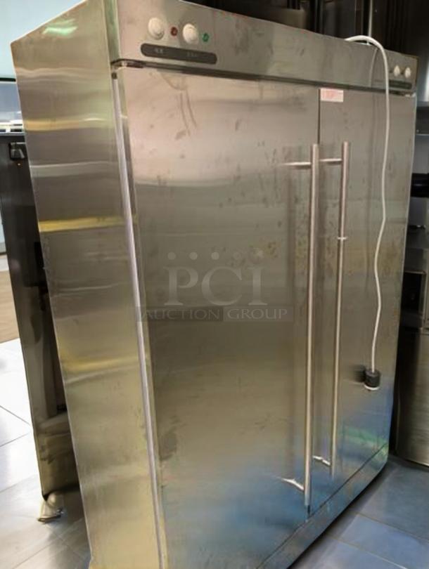 Premium Tang Drying & Sterilizing Cabinet, high-temp bottle sanitation, stainless steel finish, fully tested, model TNG-L-DRY-0421.
