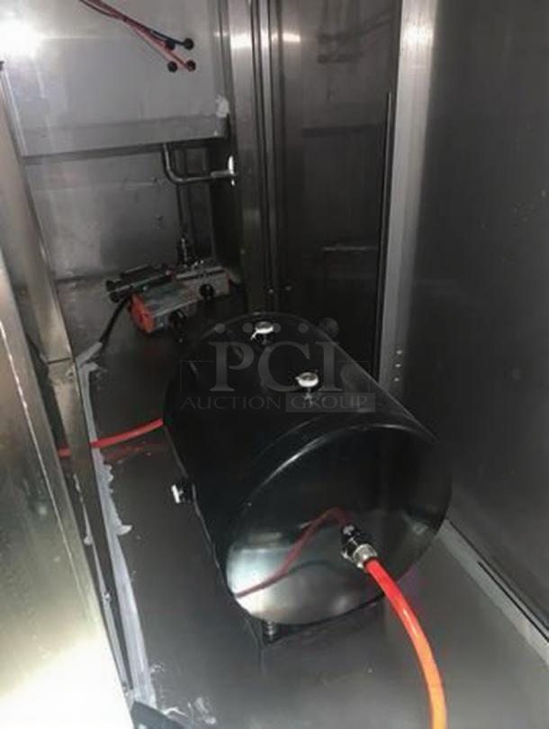 Tang Machinery Four-Station Semi-Automatic Vacuum Capper, premium condition, secure vacuum-seal, model TNG-L-CAP-0424.