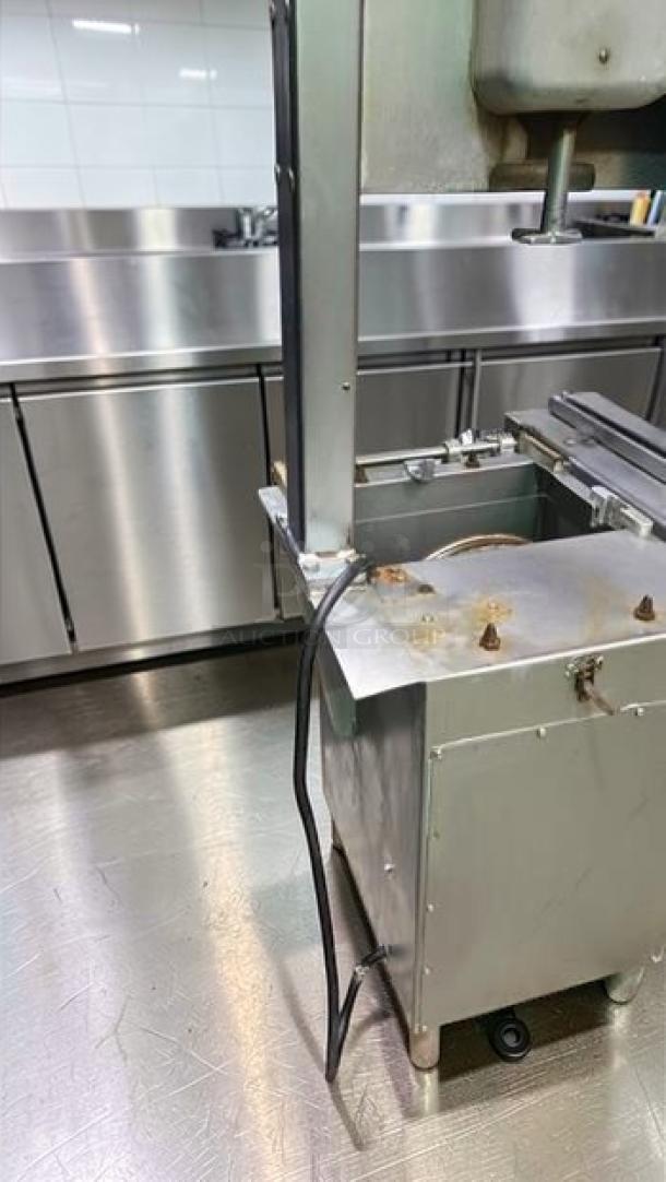 Hobart 5614 commercial meat saw, 2 HP, 3-phase, NSF certified, excellent condition, fully tested and operational.