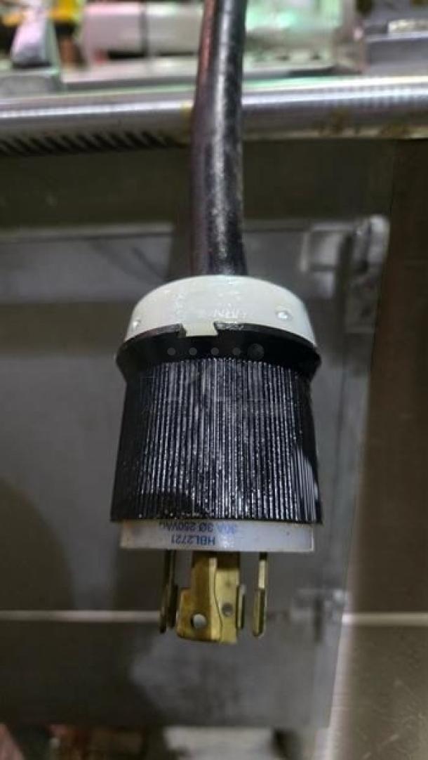 Hobart 5614 commercial meat saw power plug, excellent condition, NSF certified, fully operational, 2 HP, 3-phase.