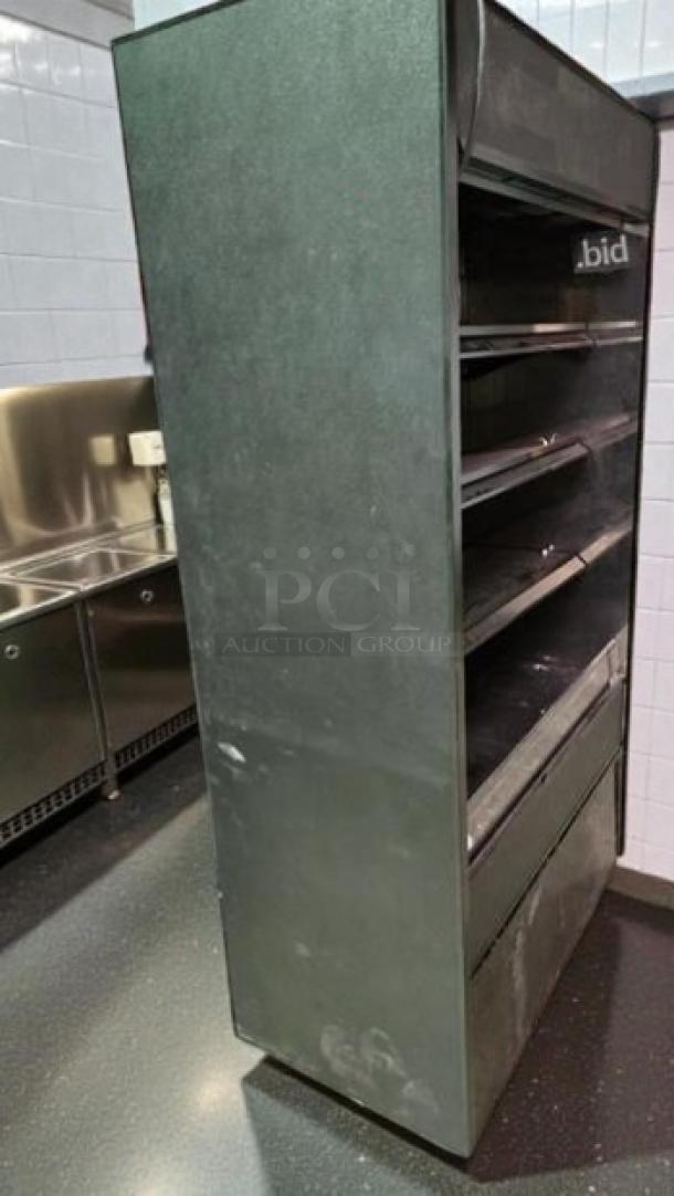 Structural Concepts Oasis B42 merchandiser, open-air, 42", UL listed, top-tier condition, fully operational, 120V.