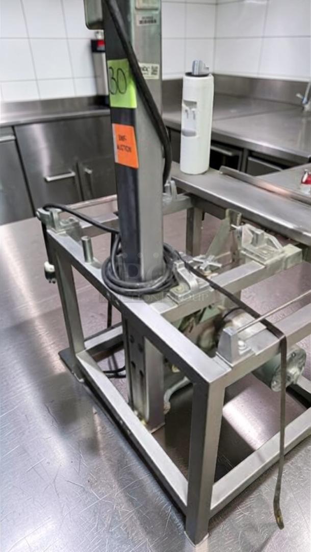 Hobart 5701D commercial meat saw, excellent condition, 500V, 3-phase, UL & NSF listed, fully tested, operational.