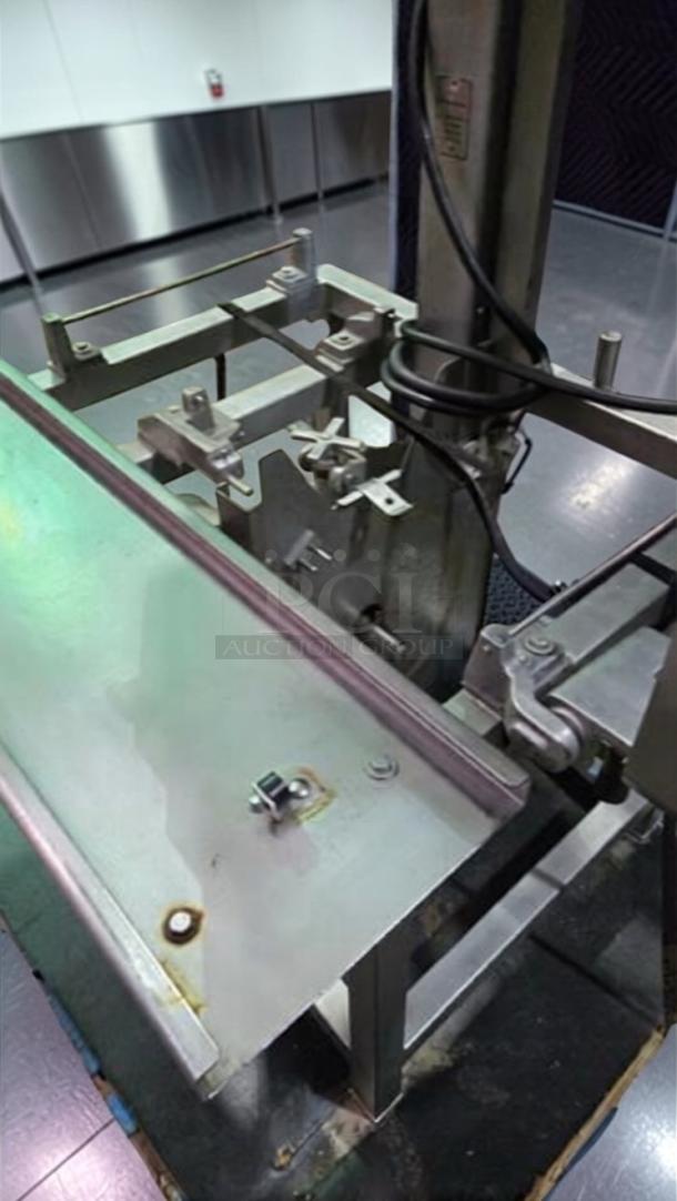 Hobart 5701D commercial meat saw, excellent condition, 500V, 3 phase, UL & NSF listed, from Hobart Corporation, Troy, Ohio.