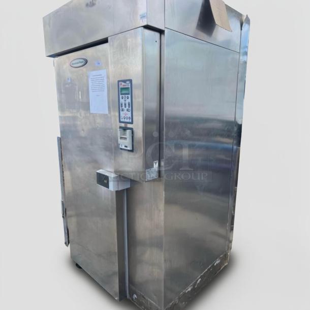 American Panel HurriChill blast chiller, stainless steel, UL listed, model AMP-L-CHILL-0559, fully tested, premium condition.