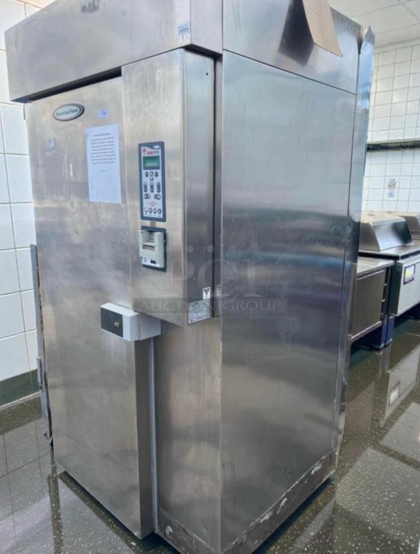 American Panel HurriChill commercial blast chiller, stainless steel, UL listed, fully tested, premium condition, model AMP-L-CHILL-0559.